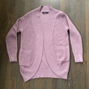 Zesica Long Sleeve Open Front Casual Lightweight Soft Knit Cardigan Sweater